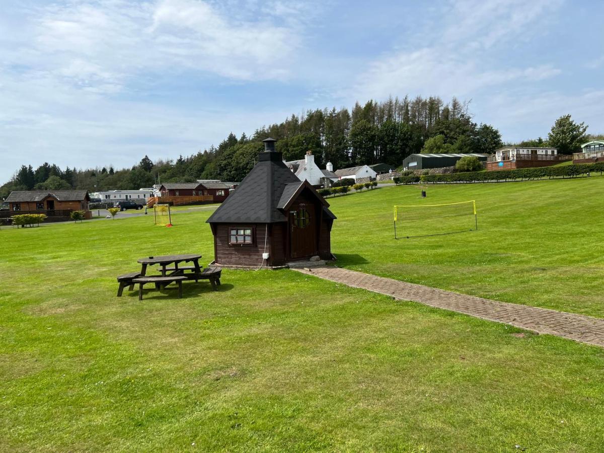 Jungle House No.26 At Three Lochs Holiday Park Newton Stewart Exteriör bild