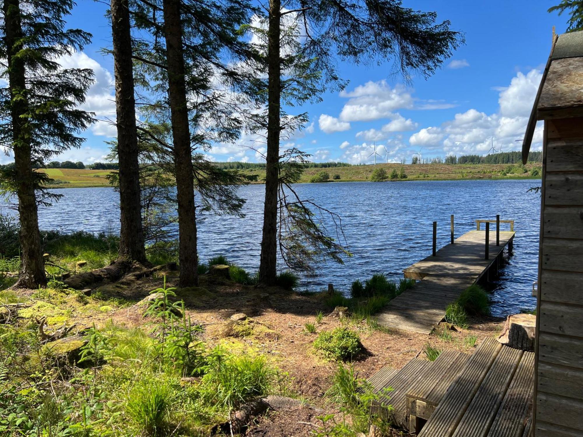 Jungle House No.26 At Three Lochs Holiday Park Newton Stewart Exteriör bild